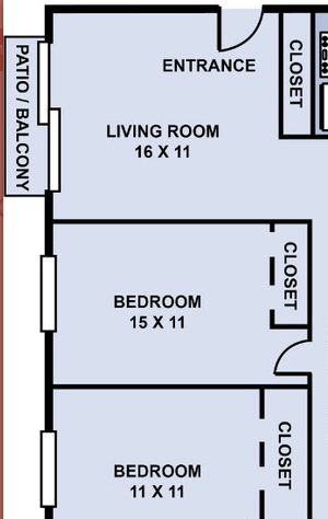 3 Bed | 2 Baths